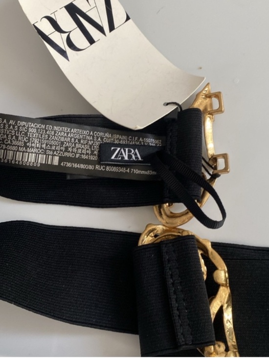 NWT Zara Heart Stretch Belt main image 4